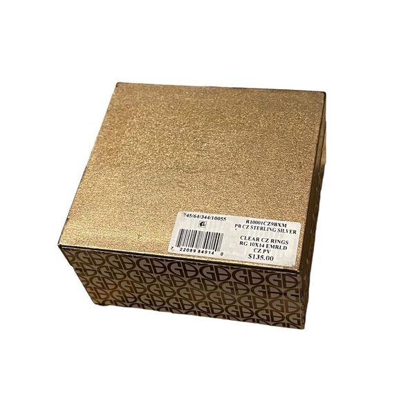 NWT Giani Bernini Sterling Silver cubic zirconia ring size 9 - Picture 8 of 8